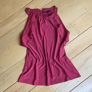 Burgundy & Magenta Holiday Tank